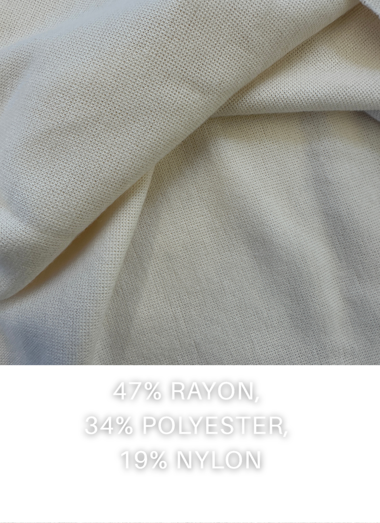 Ivory Rayon Blend