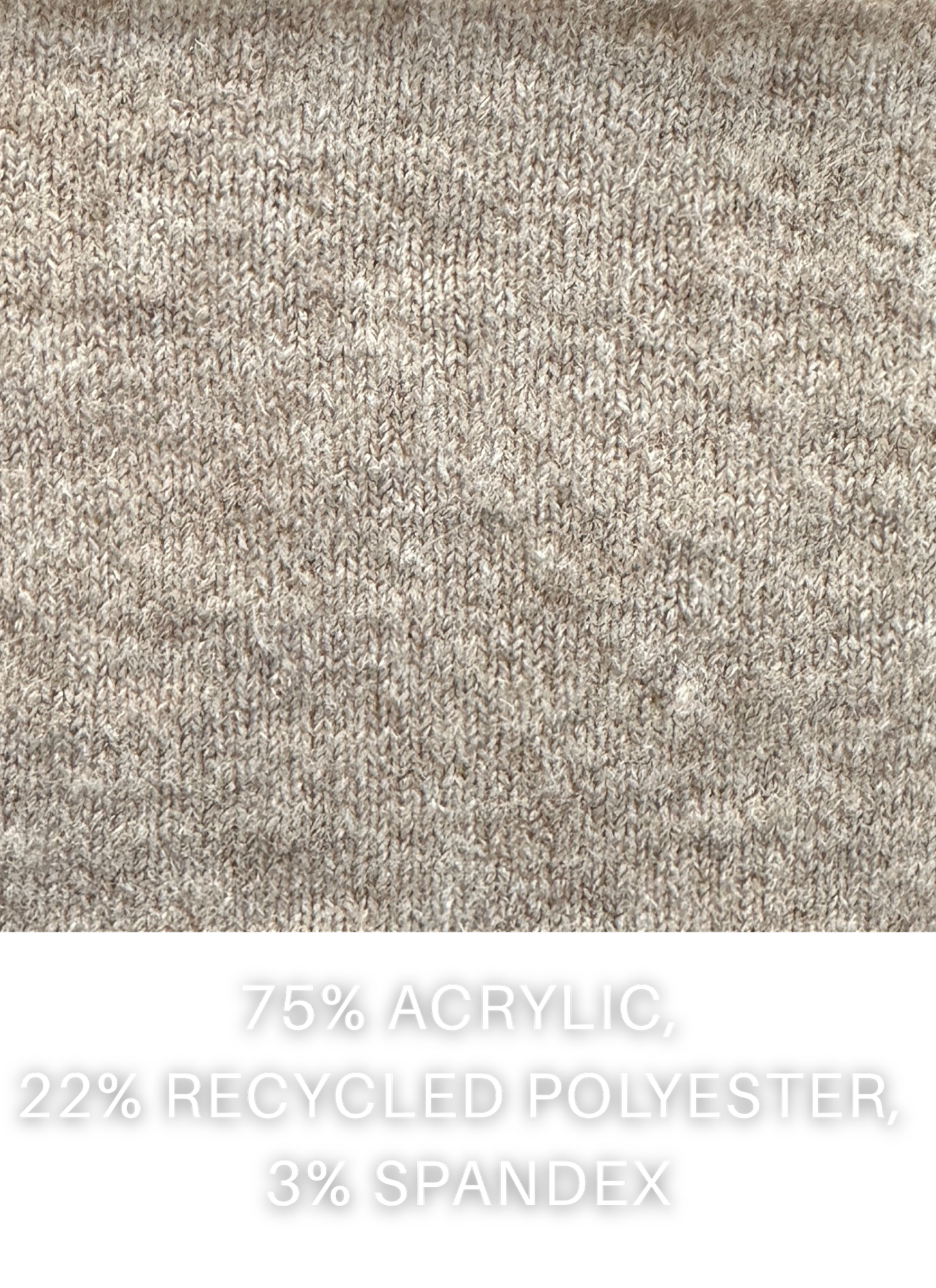 Natural Acrylic Knit