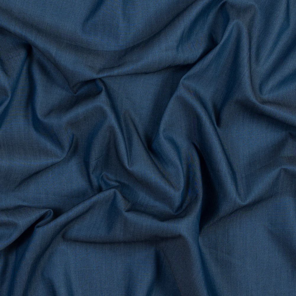 Medium Blue Hemp Denim